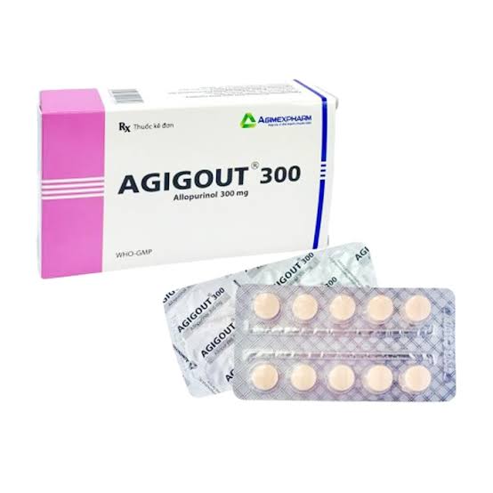 Agigout 300 Agimexpharm (50 viên) 1 Agigout 300 Agimexpharm (50 viên)
