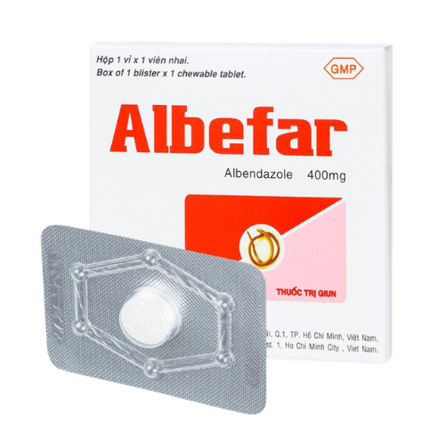 Albefar 400mg Pharmedic 1 vỉ x 1 viên 3 Albefar 400mg Pharmedic 1 vỉ x 1 viên - Ảnh 3