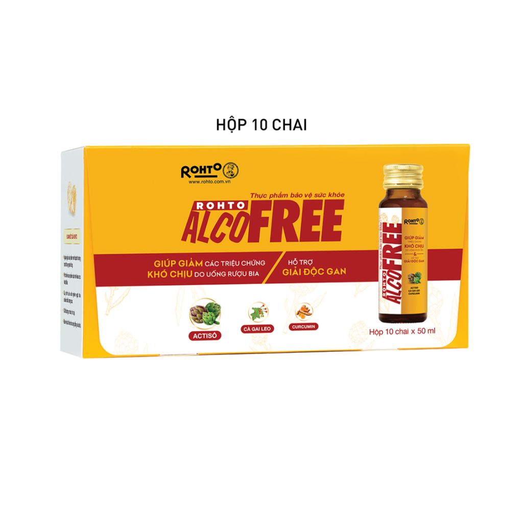 Alcofree lốc 10 chai x 50ml 1 Alcofree lốc 10 chai x 50ml