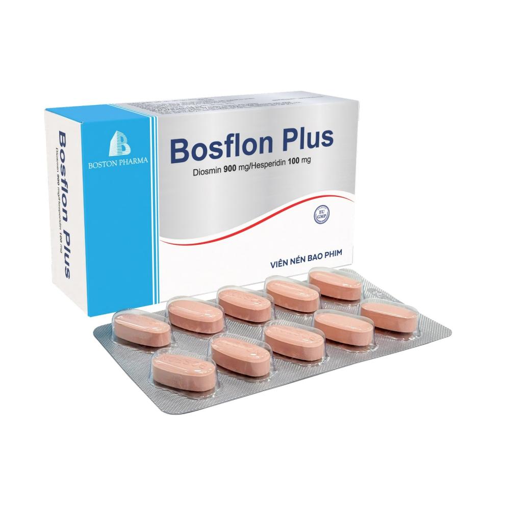 BOSFLON PLUS Boston (3 vỉ x 10 viên) 1 BOSFLON PLUS Boston (3 vỉ x 10 viên)