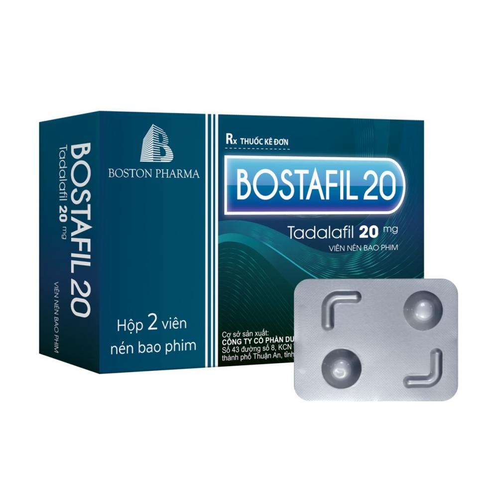 BOSTAFIL 20 - Booston (1 vỉ x 2 viên) 1 BOSTAFIL 20 - Booston (1 vỉ x 2 viên)