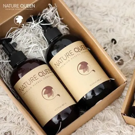 Bộ gội xả Nature Queen nuôi dưỡng tóc và ngăn rụng tóc từ thảo dược (480ml) 2 Bộ gội xả Nature Queen nuôi dưỡng tóc và ngăn rụng tóc từ thảo dược (480ml) - Ảnh 2