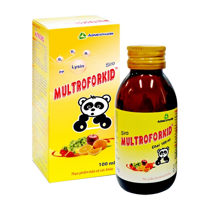 SIRO MULTROFORKID -AGIMEXPHARM 100ML 1 SIRO MULTROFORKID -AGIMEXPHARM 100ML