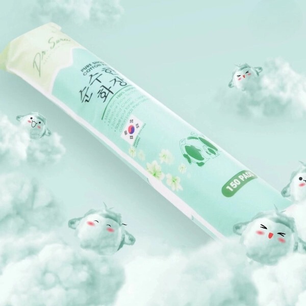 Bông Tẩy Trang Dr.Sera Tròn 150 Miếng Mềm Mịn Dịu Nhẹ 2 Bông Tẩy Trang Dr.Sera Tròn 150 Miếng Mềm Mịn Dịu Nhẹ - Ảnh 2