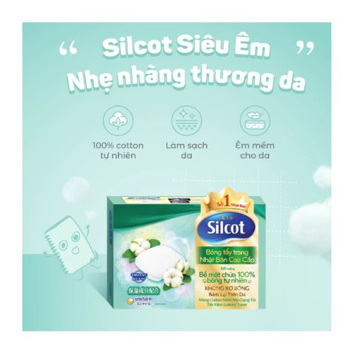 Bông Tẩy Trang Silcot Cao Cấp 66 Miếng Mềm Mịn Cho Da 4 Bông Tẩy Trang Silcot Cao Cấp 66 Miếng Mềm Mịn Cho Da - Ảnh 4