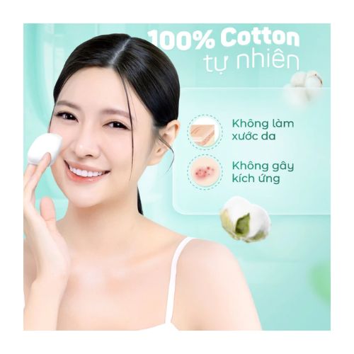 Bông Tẩy Trang Silcot Cao Cấp 66 Miếng Mềm Mịn Cho Da 3 Bông Tẩy Trang Silcot Cao Cấp 66 Miếng Mềm Mịn Cho Da - Ảnh 3