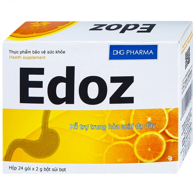 Bột sủi bọt Edoz DHG (24 gói x 2g) 1 Bột sủi bọt Edoz DHG (24 gói x 2g)