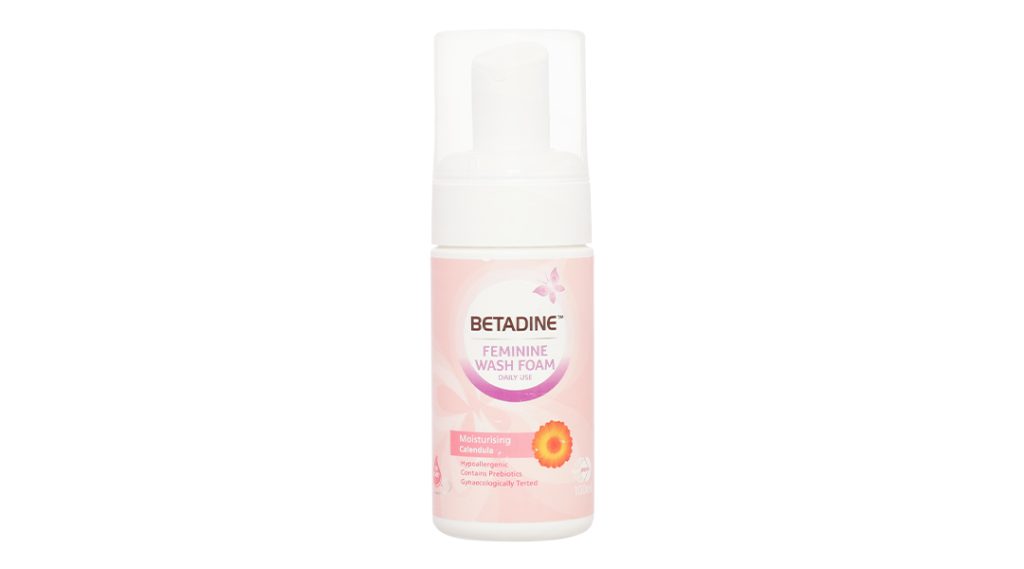 Bọt vệ sinh phụ nữ Betadine FW FOAM Gentle Protection (100ml) 2 Bọt vệ sinh phụ nữ Betadine FW FOAM Gentle Protection (100ml) - Ảnh 2