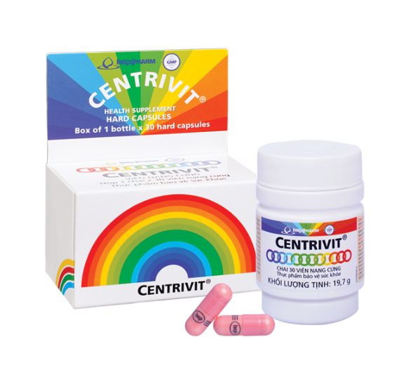 CENTRIVIT IMEXPHARM (Hộp 1 chai x 30 viên nang cứng) 1 CENTRIVIT IMEXPHARM (Hộp 1 chai x 30 viên nang cứng)