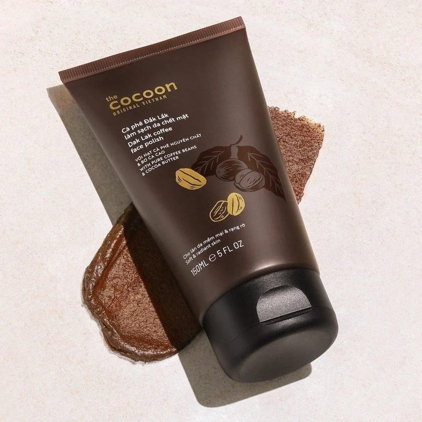 Cà phê Đắk Lắk Cocoon Làm Sạch Da Chết Mặt 150ml 2 Cà phê Đắk Lắk Cocoon Làm Sạch Da Chết Mặt 150ml - Ảnh 2