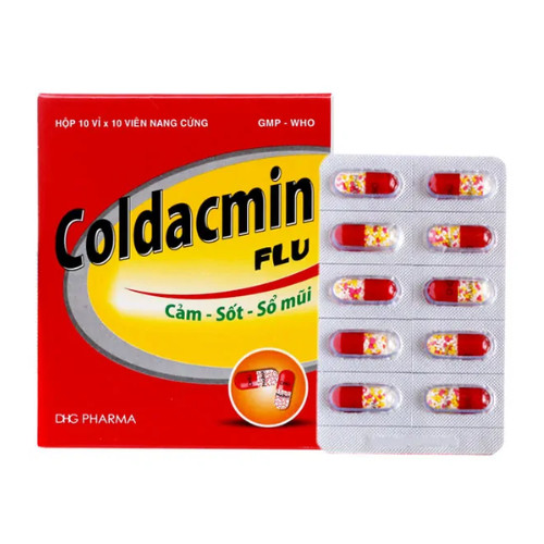 Coldacmin Flu (DHG) - Hộp 100 viên 1 Coldacmin Flu (DHG) - Hộp 100 viên