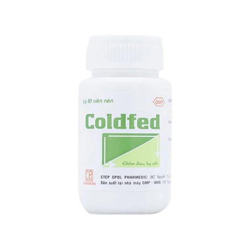 Coldfed Pharmedic 80 Viên – Giảm Triệu Chứng Cảm Cúm, Sốt Và Sổ Mũi 3 Coldfed Pharmedic 80 Viên – Giảm Triệu Chứng Cảm Cúm, Sốt Và Sổ Mũi - Ảnh 3