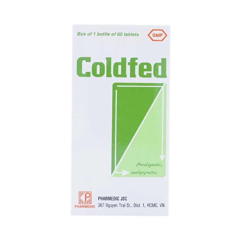 Coldfed Pharmedic 80 Viên – Giảm Triệu Chứng Cảm Cúm, Sốt Và Sổ Mũi 2 Coldfed Pharmedic 80 Viên – Giảm Triệu Chứng Cảm Cúm, Sốt Và Sổ Mũi - Ảnh 2