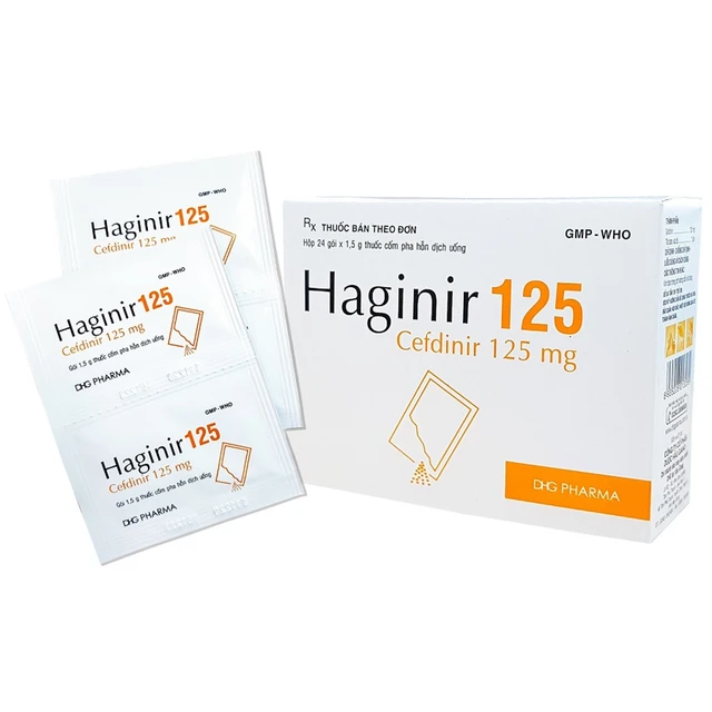 Cốm Haginir 125 DHG (24 gói) 1 Cốm Haginir 125 DHG (24 gói)