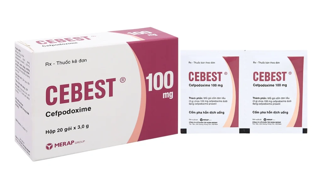 Cốm pha hỗn dịch uống Cebest 100mg (20 gói x 3g) 1 Cốm pha hỗn dịch uống Cebest 100mg (20 gói x 3g)