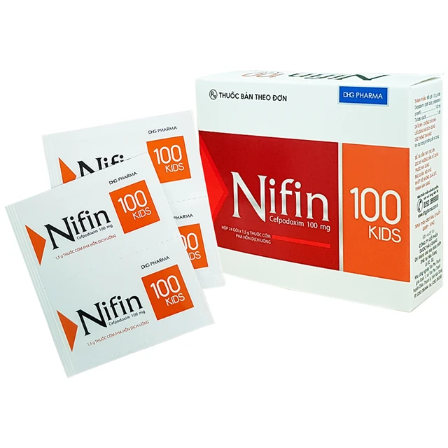 Cốm pha hỗn dịch uống Nifin 50 Kids (24 gói x 1.5g) 1 Cốm pha hỗn dịch uống Nifin 50 Kids (24 gói x 1.5g)