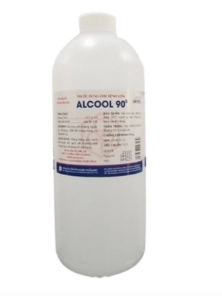 Cồn sát khuẩn Alcool 90 độ OPC chai 1 lít 1 Cồn sát khuẩn Alcool 90 độ OPC chai 1 lít