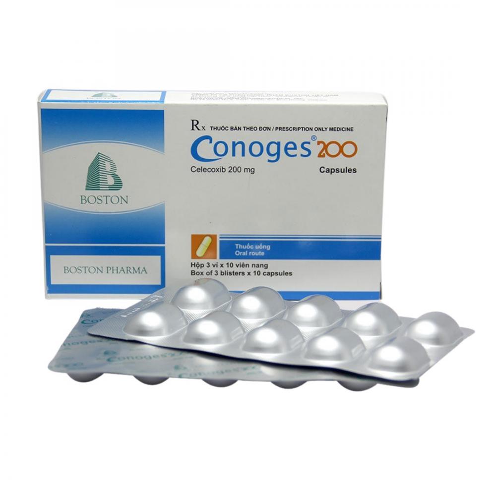 Conoges 200 - Boston (3 vỉ x 10 viên) 1 Conoges 200 - Boston (3 vỉ x 10 viên)