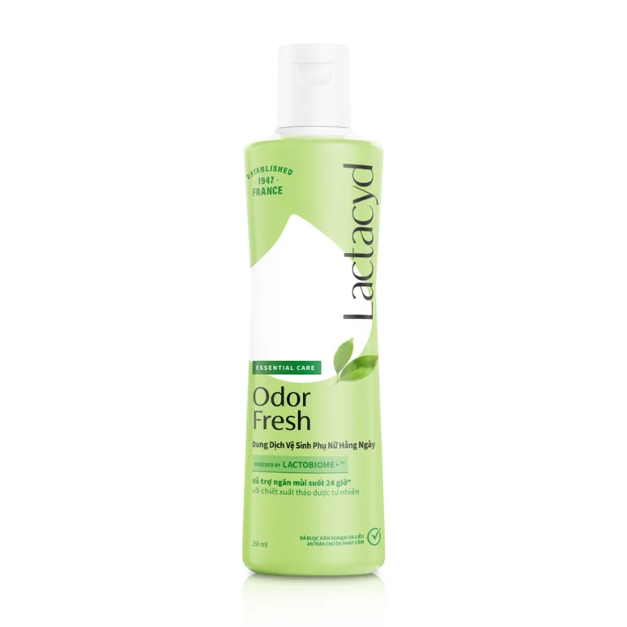 DDVS Lactacyd Odor Fresh 250ml Khử Mùi Vùng Kín Phụ Nữ Sanofi 1 DDVS Lactacyd Odor Fresh 250ml giúp làm sạch vùng kín phụ nữ, hỗ trợ khử mùi, mang lại cảm giác thơm mát, duy trì độ pH tự nhiên và phù hợp sử dụng hằng ngày.