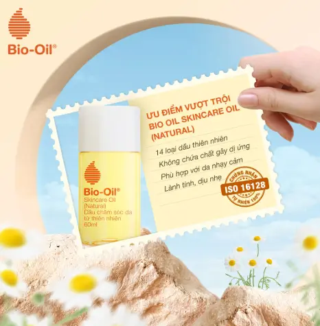 Dầu Dưỡng Bio-Oil Natural (Chai 60ml) 2 Dầu Dưỡng Bio-Oil Natural (Chai 60ml) - Ảnh 2