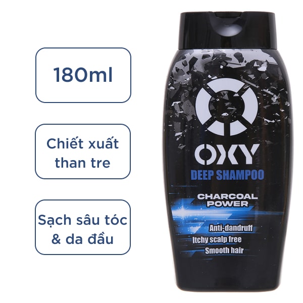 Dầu Gội Oxy 180ml Deep Shampoo Chính Hãng 2 Dầu Gội Oxy 180ml Deep Shampoo Chính Hãng - Ảnh 2