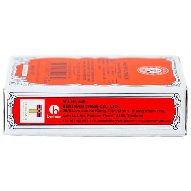 Dầu Thái Đỏ Ông Già Siang Pure 3ml hỗ trợ giảm đau nhức, làm ấm cơ thể 4 Dầu Thái Đỏ Ông Già Siang Pure 3ml hỗ trợ giảm đau nhức, làm ấm cơ thể - Ảnh 4