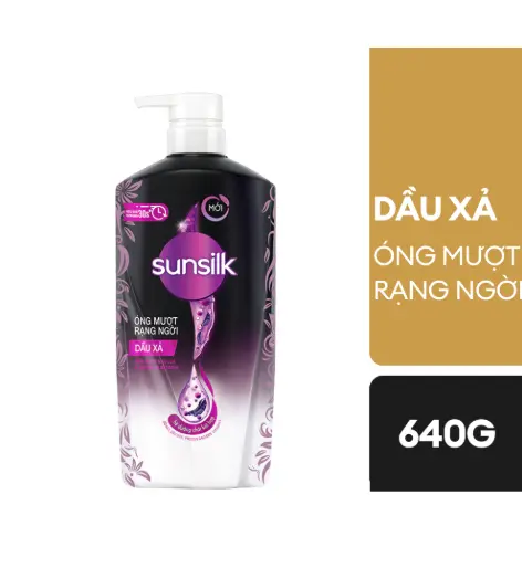 Dầu Xả Sunsilk Óng Mượt Rạng Ngời 600g (Mới) 2 Dầu Xả Sunsilk Óng Mượt Rạng Ngời 600g (Mới) - Ảnh 2