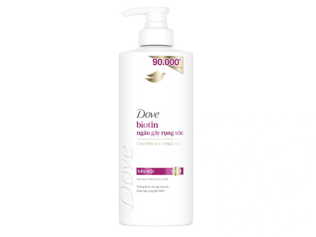 Dầu gội Dove Biotin ngăn tóc gãy rụng 340ml 1 Dầu gội Dove Biotin ngăn tóc gãy rụng 340ml