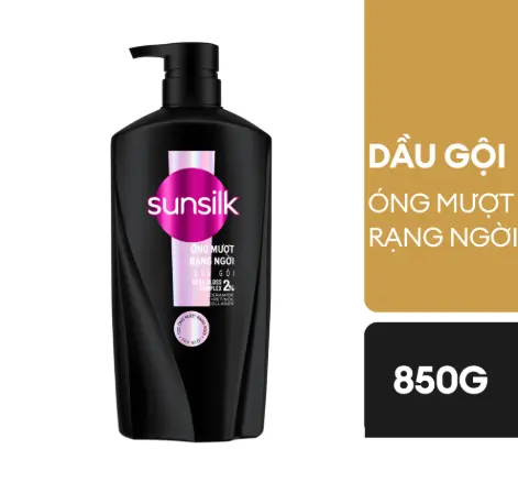 Dầu gội Sunsilk Óng Mượt Rạng Ngời 850g 2 Dầu gội Sunsilk Óng Mượt Rạng Ngời 850g - Ảnh 2