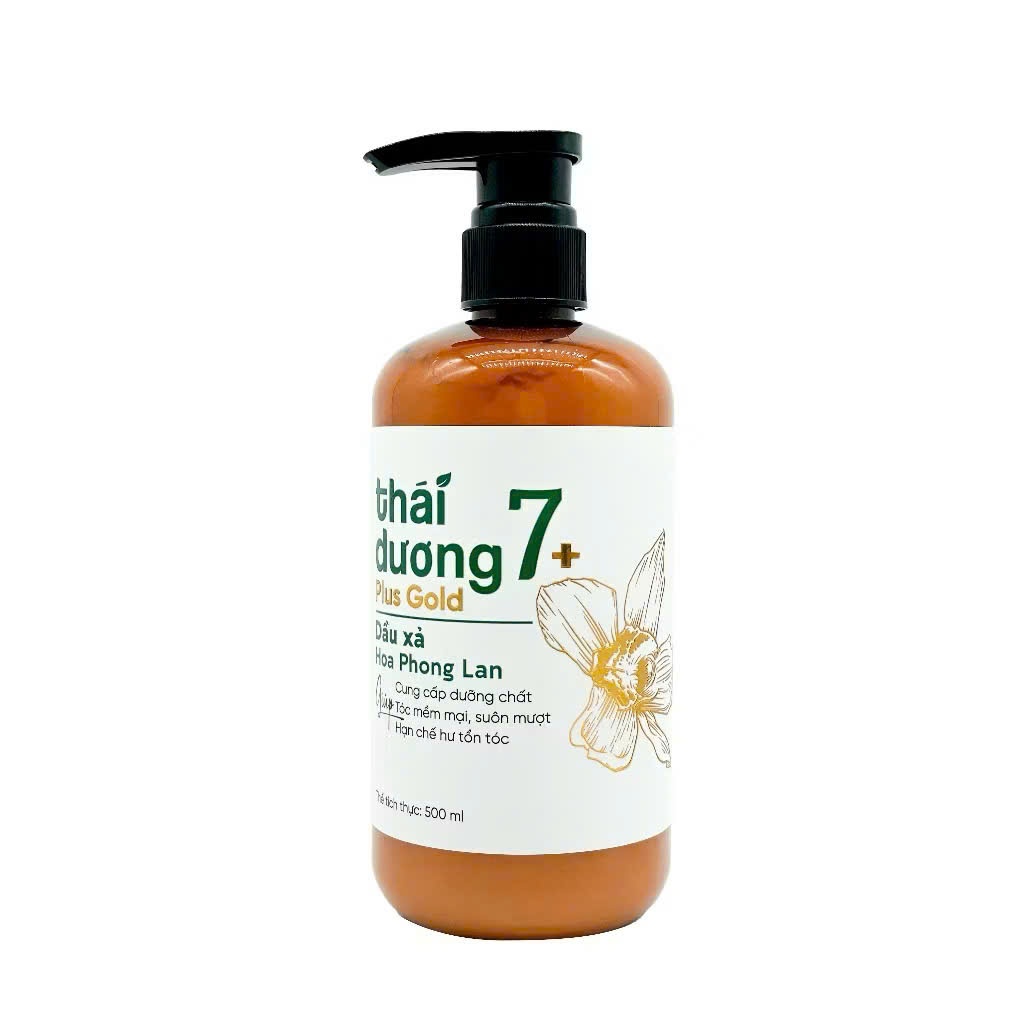 Dầu xả Thái Dương 7 Plus Gold Hoa Phong Lan (500ml) 1 Dầu xả Thái Dương 7 Plus Gold Hoa Phong Lan (500ml)