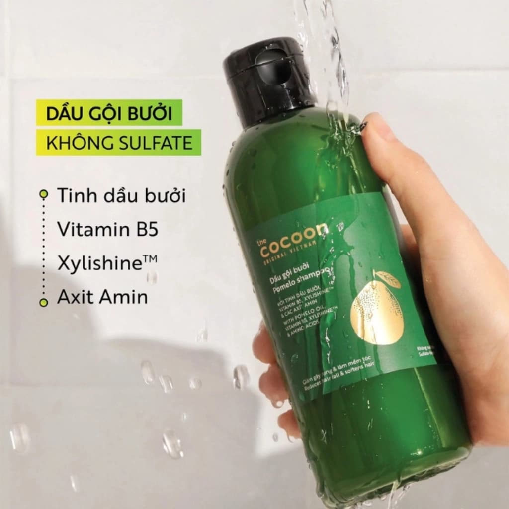 Dầu Gội Bưởi 310ml Cocoon Giảm Rụng Tóc Hiệu Quả 3 Dầu Gội Bưởi 310ml Cocoon Giảm Rụng Tóc Hiệu Quả - Ảnh 3
