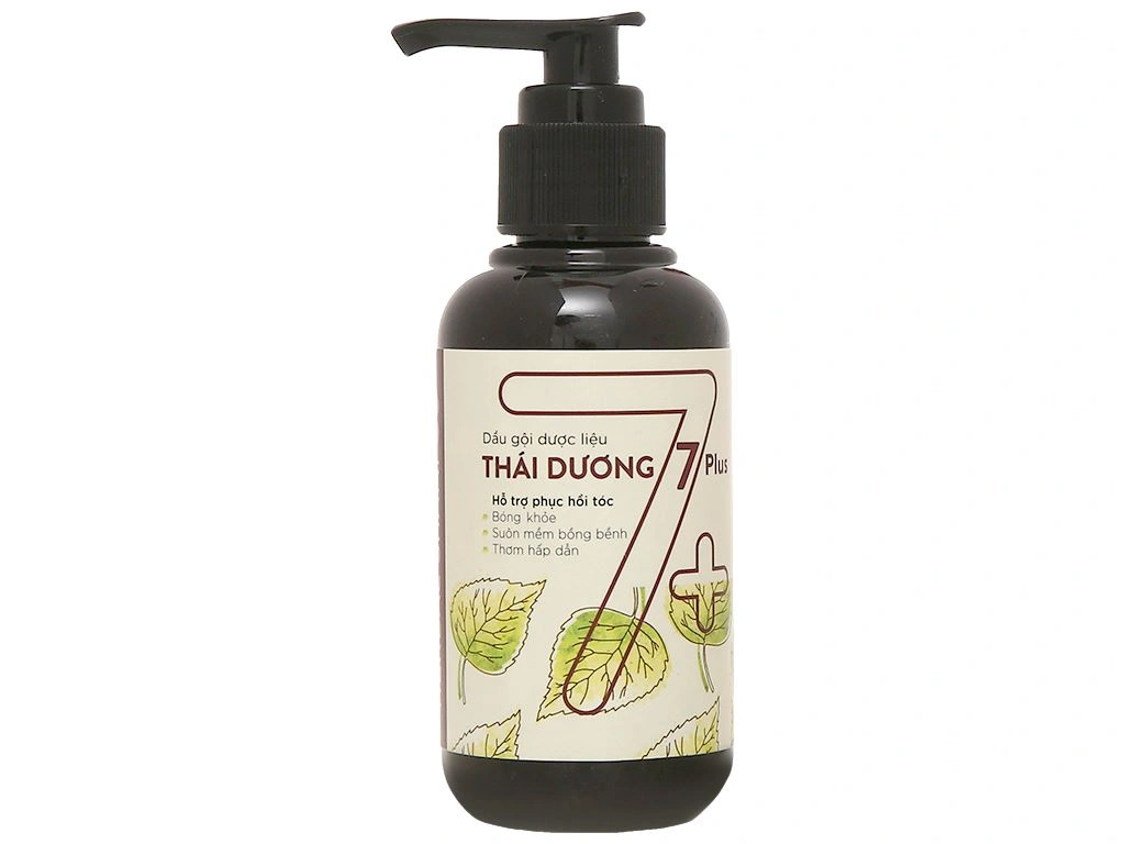 Dầu gội dược liệu Thái Dương 7 Plus (100ml) 1 Dầu gội dược liệu Thái Dương 7 Plus (100ml)