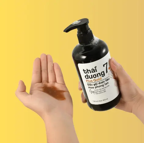 Dầu gội dược liệu Thái Dương 7 Plus Gold Hoa Phong Lan (250ml) 2 Dầu gội dược liệu Thái Dương 7 Plus Gold Hoa Phong Lan (250ml) - Ảnh 2