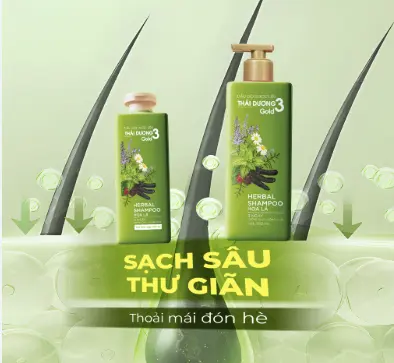 Dầu xả Thái Dương 3 Gold Hoa Lá (333ml) 2 Dầu xả Thái Dương 3 Gold Hoa Lá (333ml) - Ảnh 2