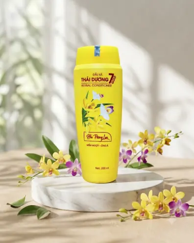 Dầu xả Thái Dương 7 Gold Hoa Phong Lan (200ml) 2 Dầu xả Thái Dương 7 Gold Hoa Phong Lan (200ml) - Ảnh 2
