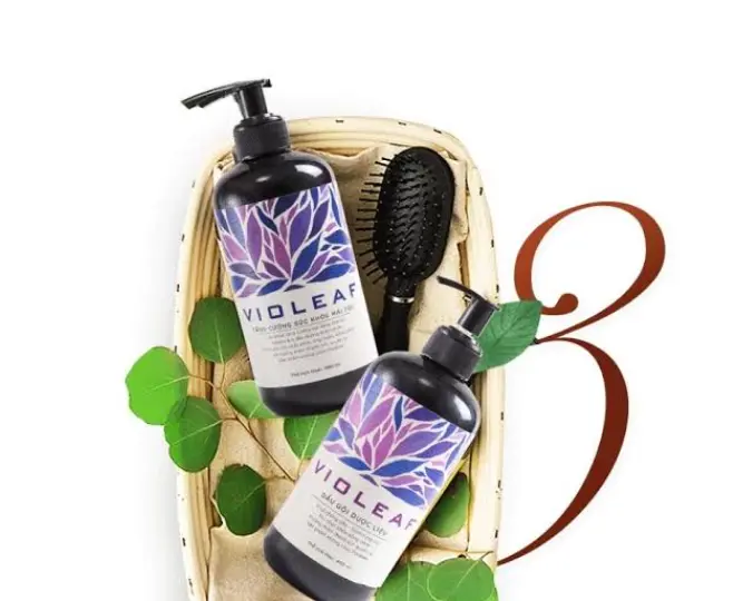 Dầu xả dưỡng tóc từ thảo dược thiên nhiên Violeaf (480ml) 2 Dầu xả dưỡng tóc từ thảo dược thiên nhiên Violeaf (480ml) - Ảnh 2