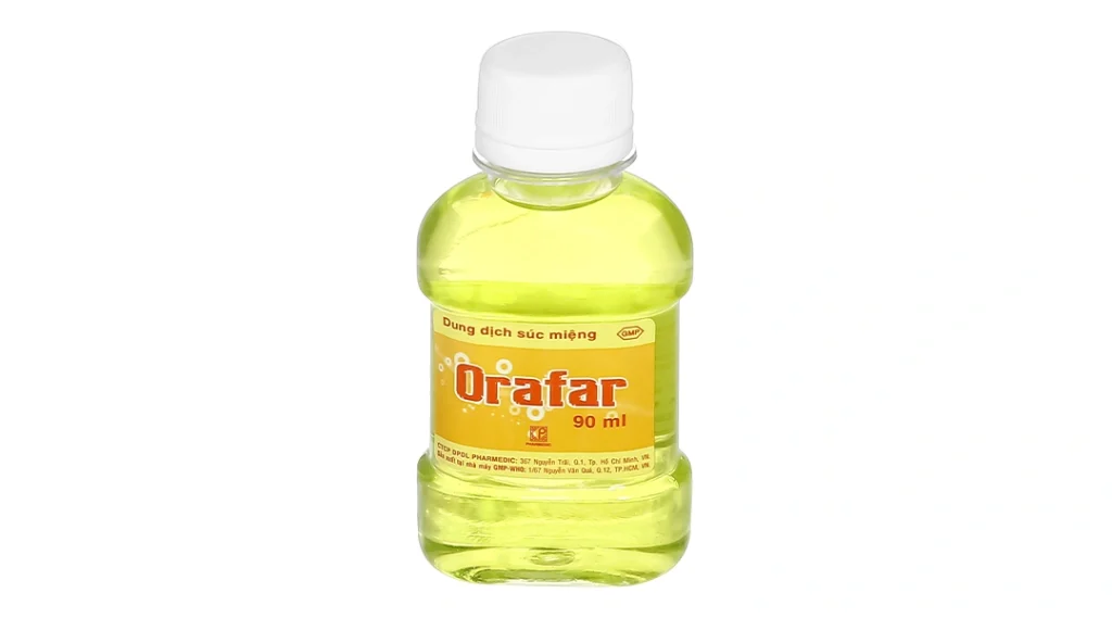 Dung dịch súc miệng Orafar làm sạch răng bảo vệ nướu (chai 90ml) 2 Dung dịch súc miệng Orafar làm sạch răng bảo vệ nướu (chai 90ml) - Ảnh 2