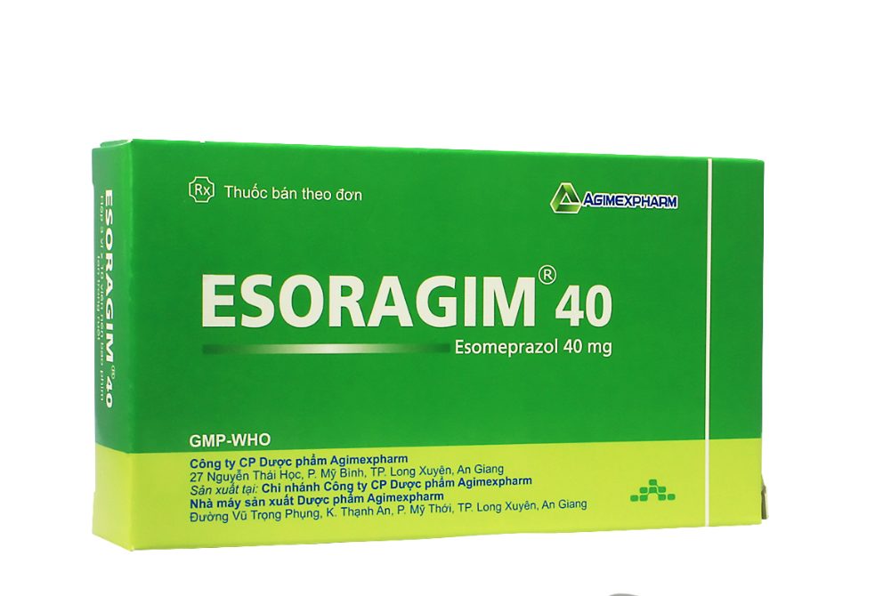 ESORAGIM 40 AGIMEXPHARM (ESOMEPRAZOL) 2 ESORAGIM 40 AGIMEXPHARM (ESOMEPRAZOL) - Ảnh 2