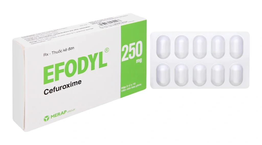 Efodyl 250mg (2 vỉ x 10 viên) 1 Efodyl 250mg (2 vỉ x 10 viên)