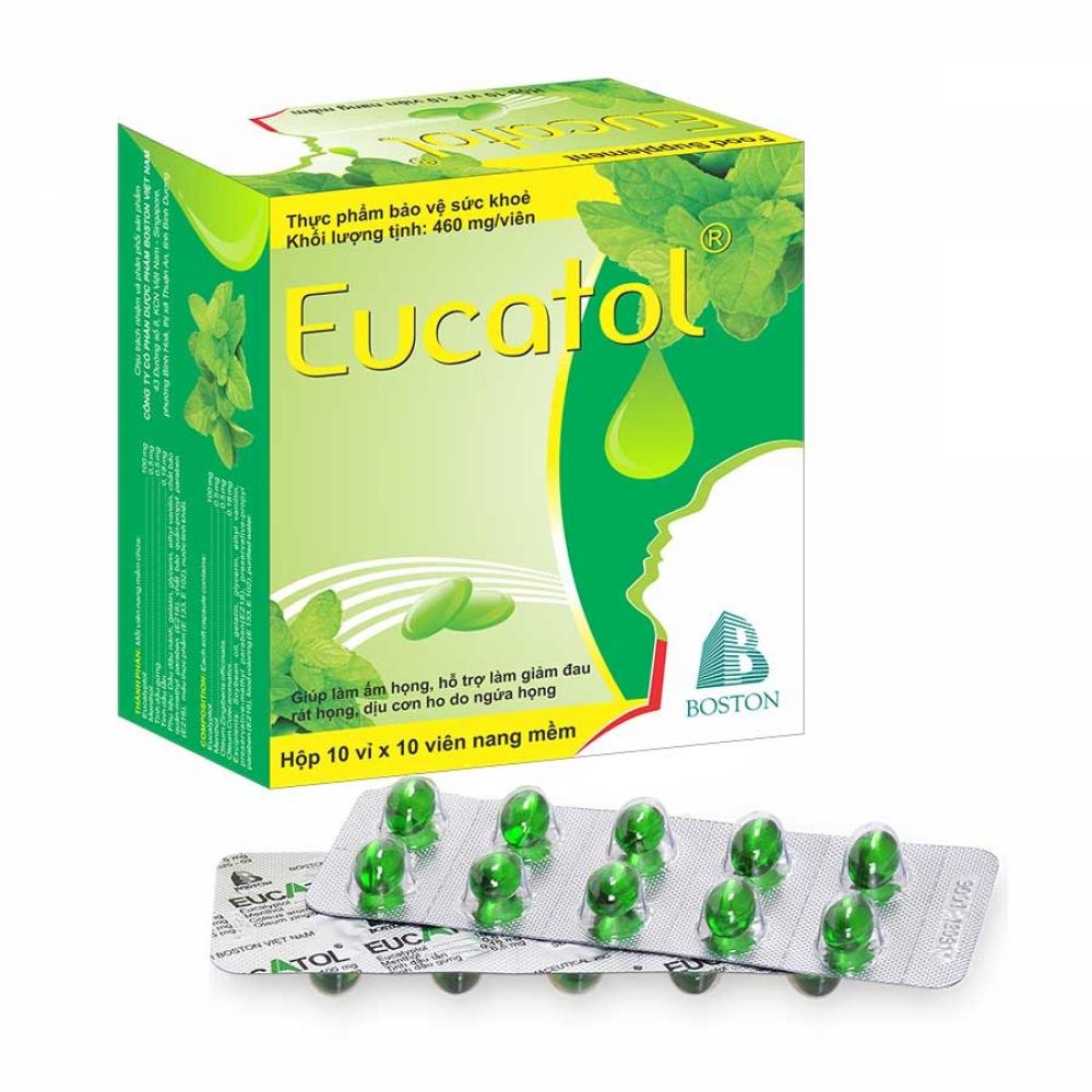 Eucatol Boston (10 vỉ x 10 viên) 1 Eucatol Boston (10 vỉ x 10 viên)