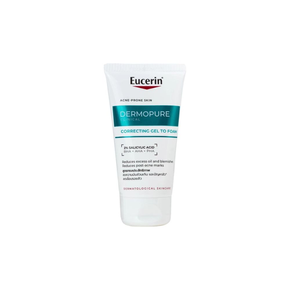 Sữa Rửa Mặt Eucerin Dermopure To Foam 75ml Cho Da Mụn 1 Sữa Rửa Mặt Eucerin Dermopure To Foam 75ml Cho Da Mụn
