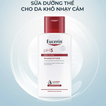 Sữa Dưỡng Thể Eucerin pH5 Lotion 250ml Cân Bằng Độ Ẩm 4 Sữa Dưỡng Thể Eucerin pH5 Lotion 250ml Cân Bằng Độ Ẩm - Ảnh 4