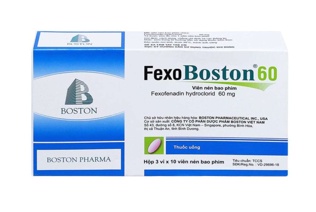 FexoBoston 60 (3 vỉ x 10 viên) 2 FexoBoston 60 (3 vỉ x 10 viên) - Ảnh 2