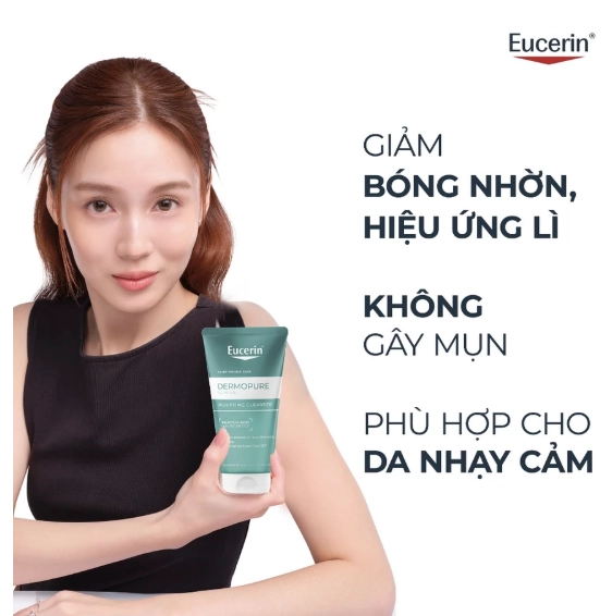 Gel Rửa Mặt Eucerin Dermopure Clinical 75ml Làm Sạch Da Dầu Mụn 4 Gel Rửa Mặt Eucerin Dermopure Clinical 75ml Làm Sạch Da Dầu Mụn - Ảnh 4