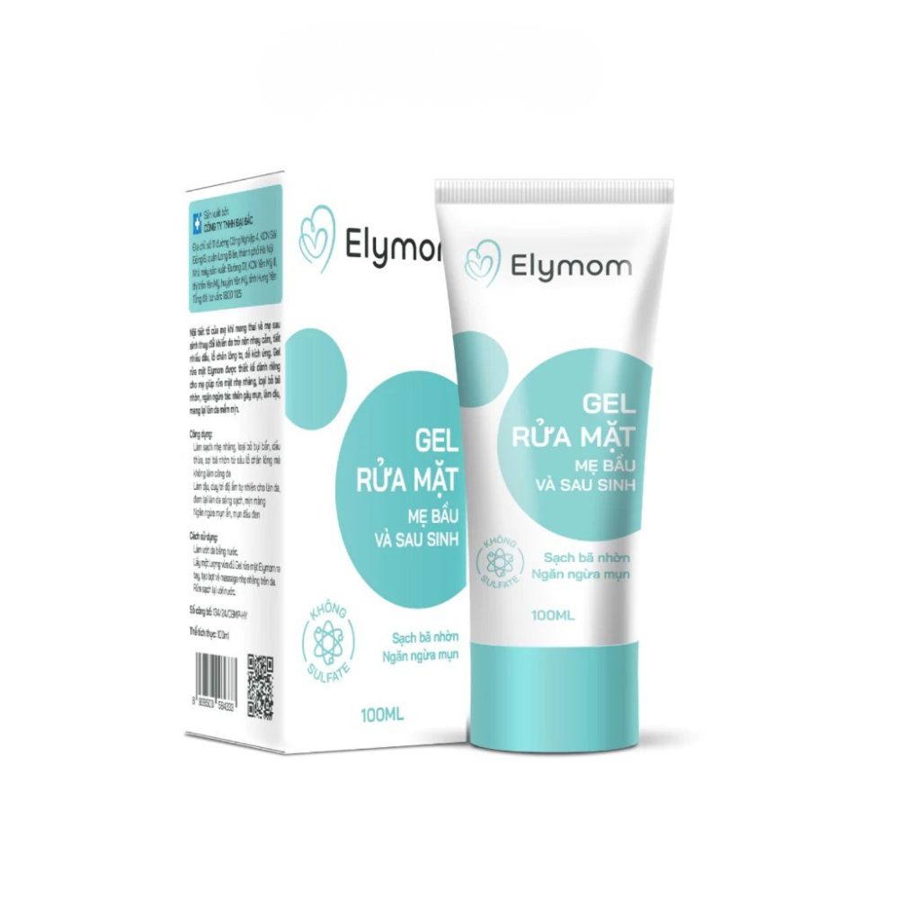 Gel Rửa Mặt Elymom Cho Mẹ Bầu Và Sau Sinh Dịu Nhẹ Sạch Sâu 4 Gel Rửa Mặt Elymom Cho Mẹ Bầu Và Sau Sinh Dịu Nhẹ Sạch Sâu - Ảnh 4