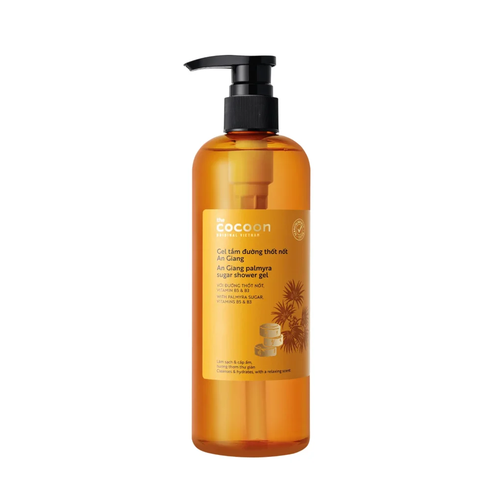 Gel Tắm Đường Thốt Nốt Cocoon Hỗ Trợ Làm Mềm Da 500ml 1 Gel Tắm Đường Thốt Nốt Cocoon Hỗ Trợ Làm Mềm Da 500ml