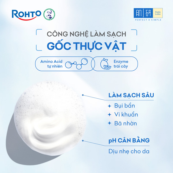 Sữa Rửa Mặt Hada Labo Premium Hydrating Dưỡng Ẩm 100g 3 Sữa Rửa Mặt Hada Labo Premium Hydrating Dưỡng Ẩm 100g - Ảnh 3