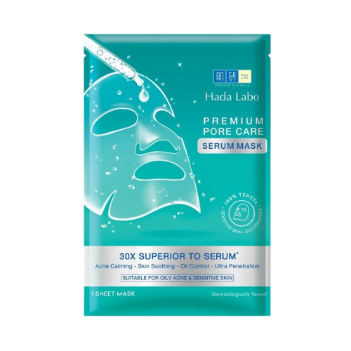 Mặt Nạ Hada Labo Premium Pore Care Serum Mask 23g/miếng Làm Dịu Da Mụn 1 Mặt Nạ Hada Labo Premium Pore Care Serum Mask 23g/miếng Làm Dịu Da Mụn