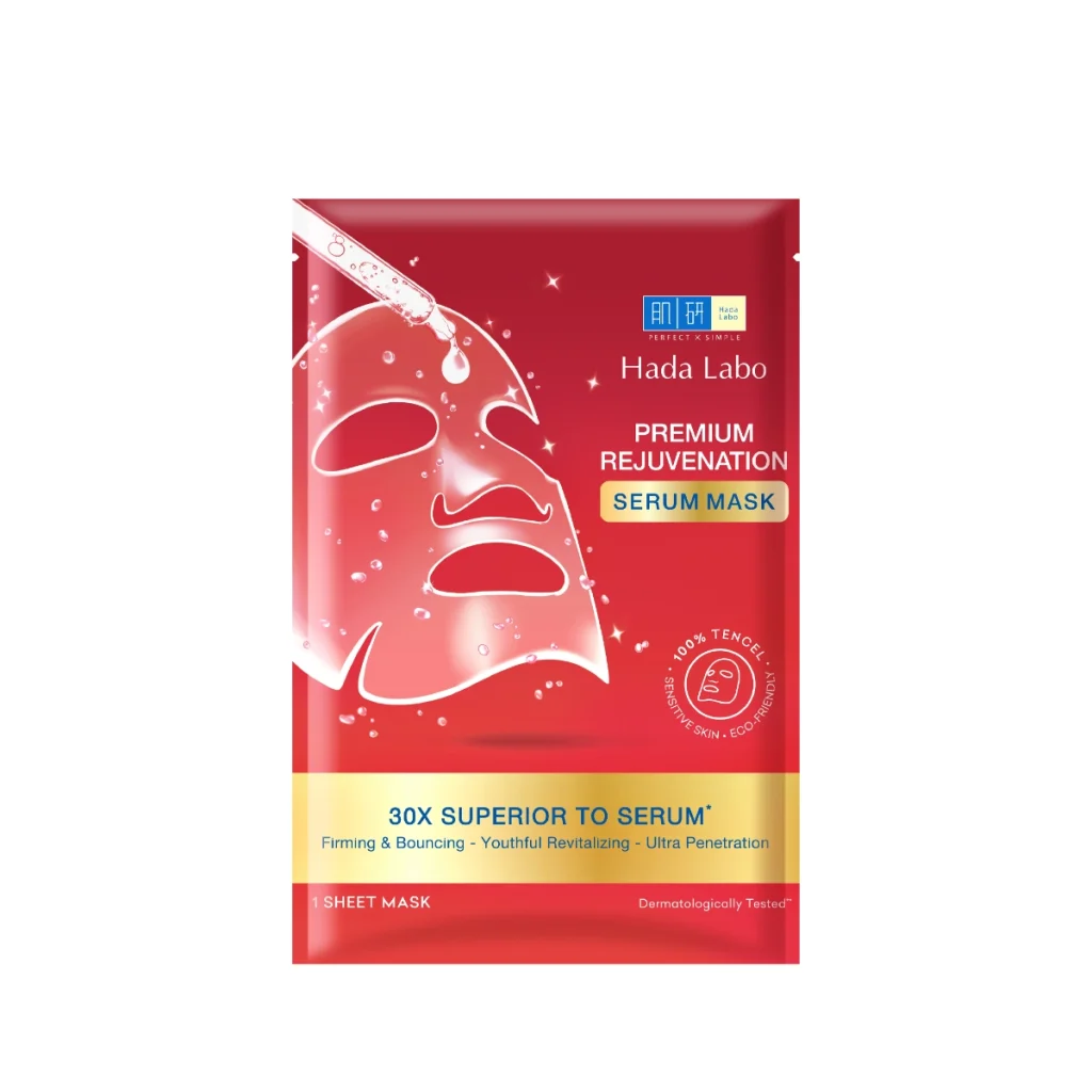 Mặt Nạ Hada Labo Premium Rejuvenation Serum Mask 23g 2 Mặt Nạ Hada Labo Premium Rejuvenation Serum Mask 23g - Ảnh 2