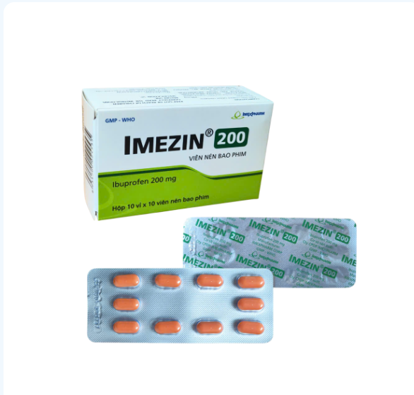 IMEZIN 200 Imexpharm (Hộp 10 vỉ x 10 viên) 1 IMEZIN 200 Imexpharm (Hộp 10 vỉ x 10 viên)